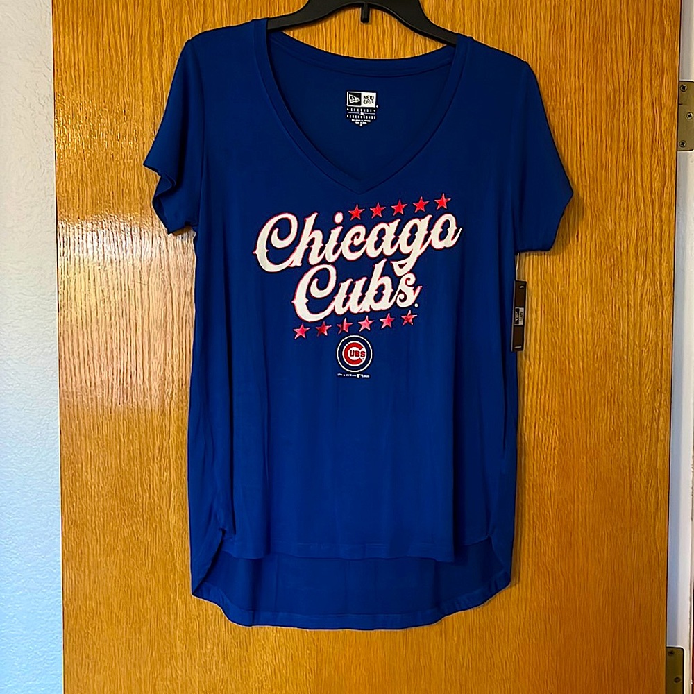 Chicago Cubs High Low T-Shirt